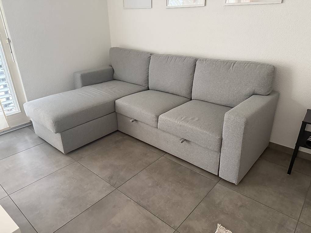 Sofas: 3-Sitzer Bettsofa mit Ottomane – Gebraucht aus Signau von jut_8p7r
