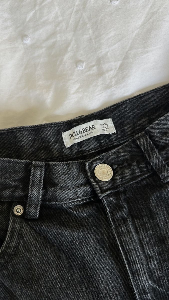 Pull&Bear Jeans: Jeans Pull&Bear noir, taille 38 – Gebraucht aus Monthey von cel_k2h8 1
