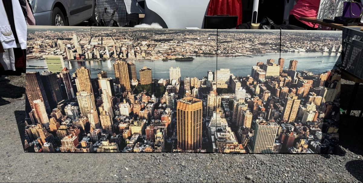 Poster & Bilder: Großes Wandbild - Skyline New York – Neu (gemäss Beschreibung) aus Rebstein von dijana_crgc