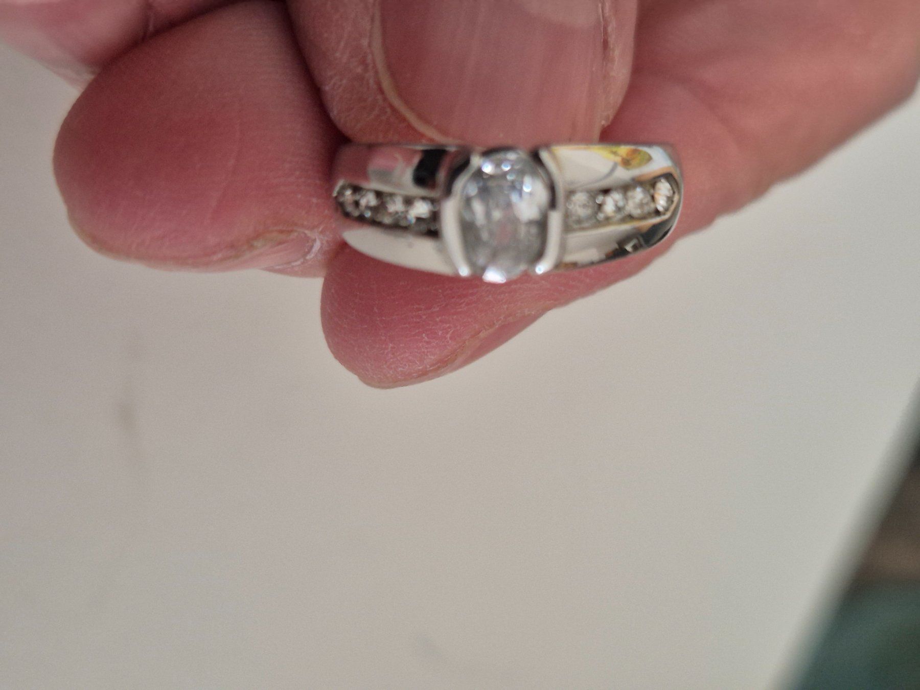 Anelli: Schmuck Ring Zirkonia Steinen Modeschmuck Unisex – Usato da Russikon venduto da dav_fqm6 5