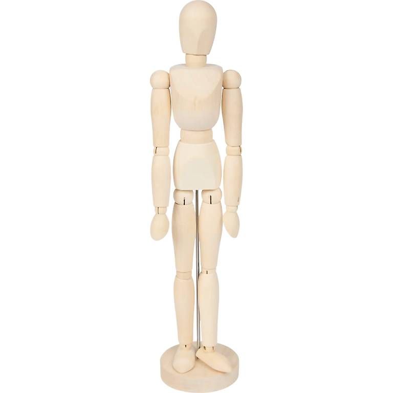Allestimento di negozi e stand fieristici: Petit mannequin en bois – Nuovo e nell'imballaggio originale da Les Acacias venduto da rut_jsv8