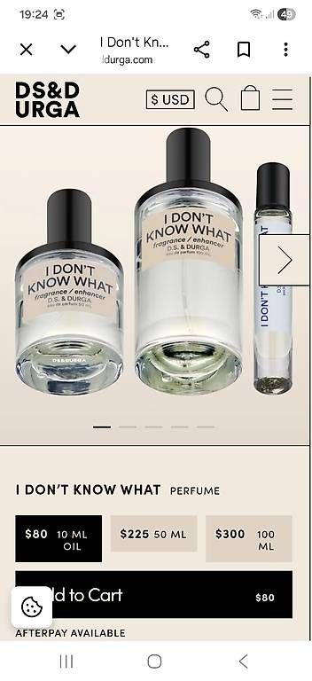 Profumi & Eau de Toilette: I DON'T KNOW WHAT Parfüm von D.S. & DURGA – Nuovo e nell'imballaggio originale da Uerkheim venduto da Pod23 2