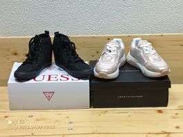 2 Paar Marken Sportschuhe GUESS/TOMMY HILFIGER
