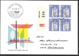 Sonderbrief S. 667 Muba Basel 20.4.1968