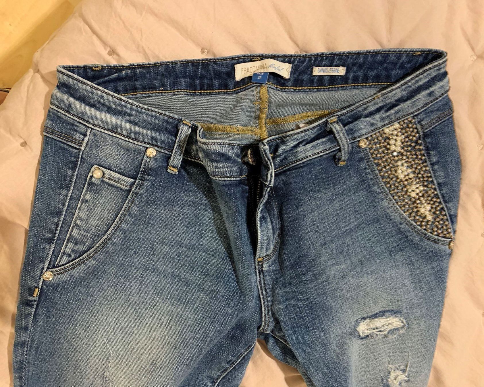 Jeans: Jeans Fracomina t.36/38 – Nuovo (secondo la descrizione) da Sion venduto da DayJenn 4
