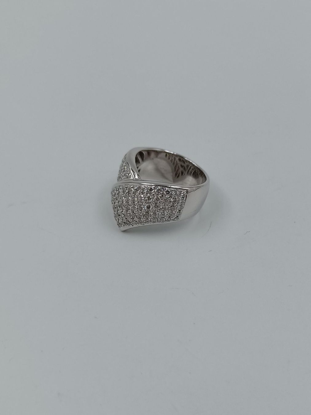 Anelli: PAVÉ DIAMANTRING IN 750 WEISSGOLD – Usato da Luzern venduto da EdiGem 5