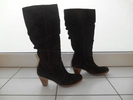 Paul Green Lederstiefel braun Grösse 38.5