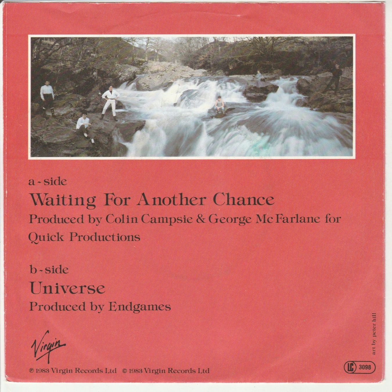 Dischi in vinile: Endgames - Waiting for another chance 7" Vinyl 1983 – Usato da Tübach venduto da JamesStone 1
