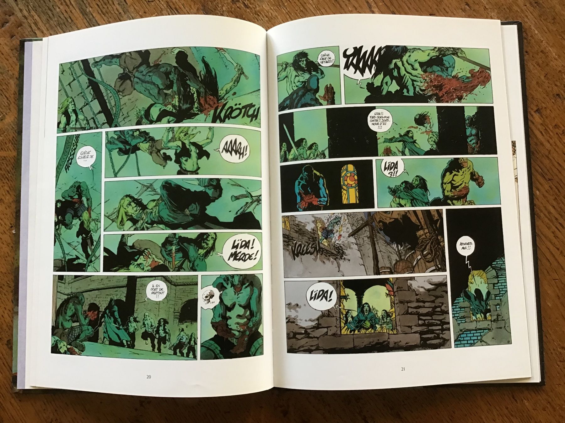 BD: Terres d’ombre T2 – D'occasion à Fully par Ruby97 3