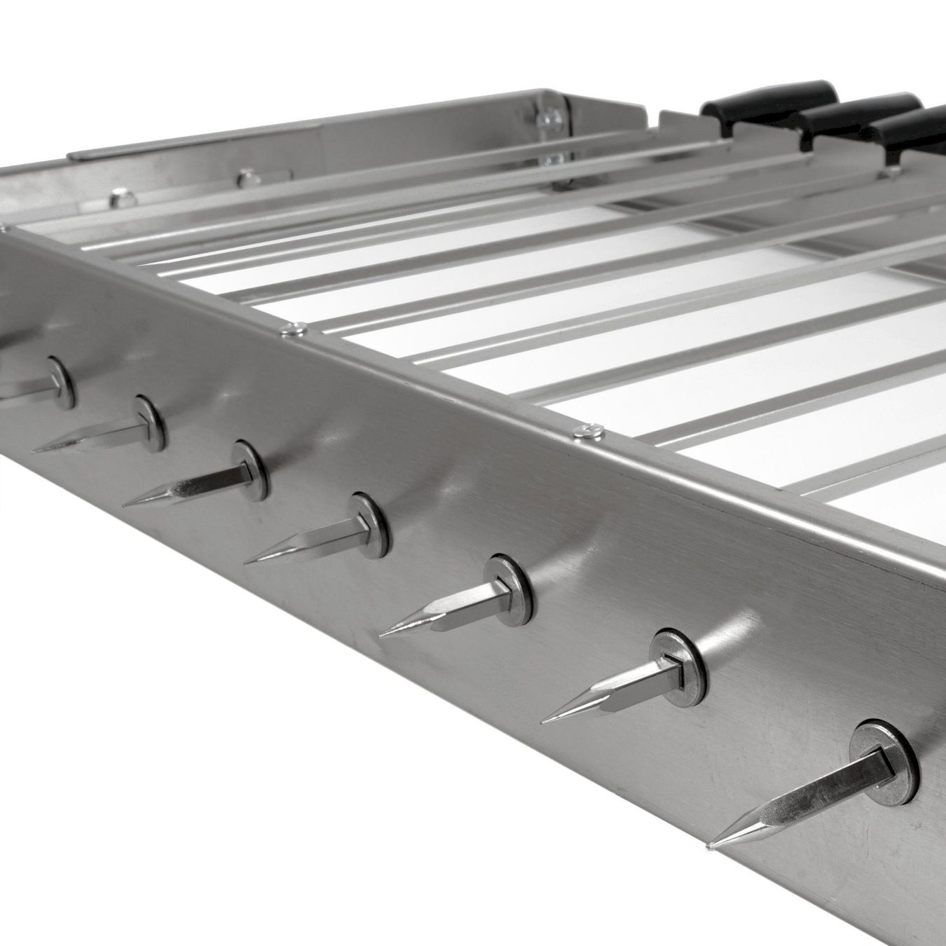 Griglie: Edelstahl Grillaufsatz mit 9 Spießen – Nuovo e nell'imballaggio originale da Bottighofen venduto da zaap 2