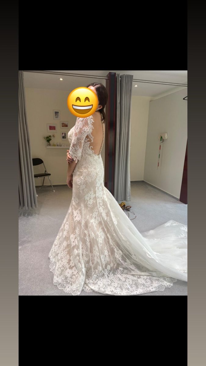 Vestiti: Wunderschönes Brautkleid mit Spitze - Grösse 38/40 – Nuovo (secondo la descrizione) da Wiesendangen venduto da Aleksad 1