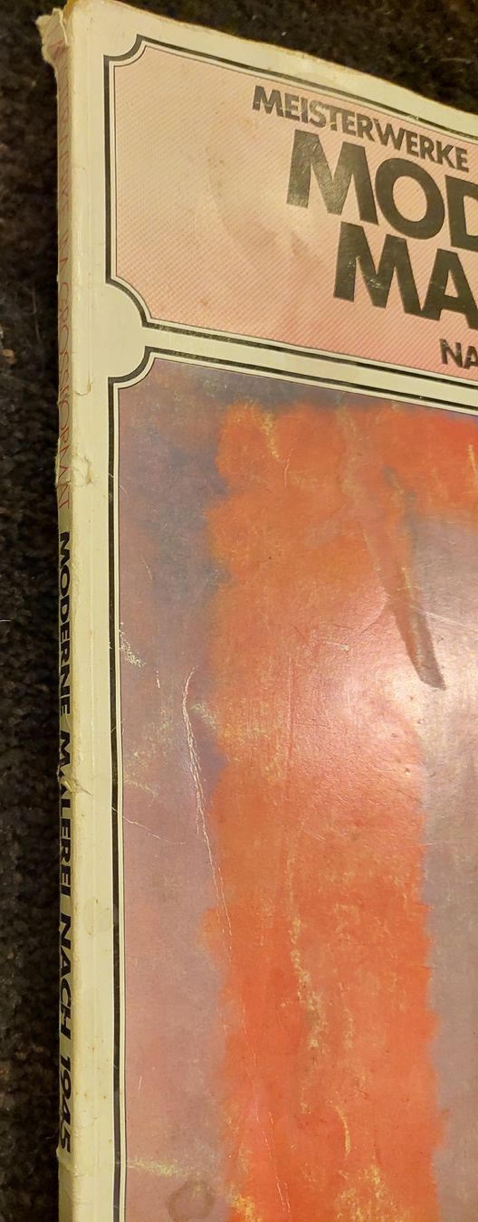 Libri: Moderne Malerei nach 1945 im Großformat,  1976 – Usato da Zürich venduto da Cortin 1