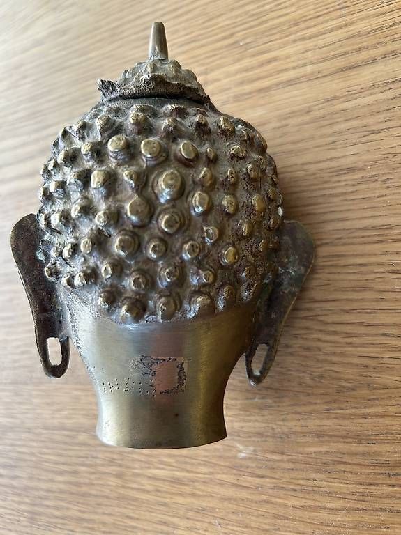 Sculture & Statue: Buddha Kopf mit signatur 12x9 cm – Usato da möhlin venduto da Caja1 1