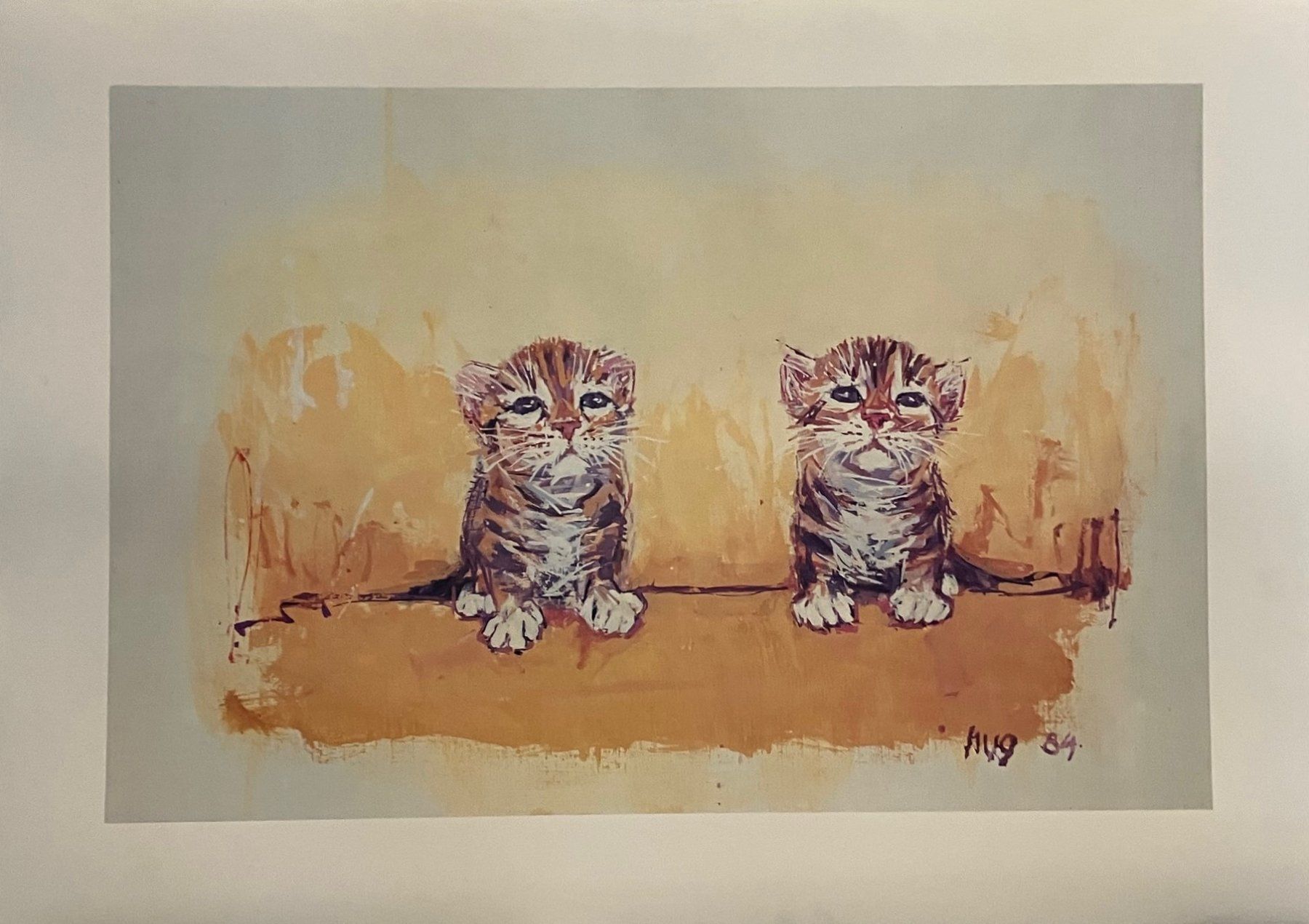 Dipinti: Kunstdruck "Katzenbabys" von Fritz Hug – Nuovo (secondo la descrizione) da Zürich venduto da CPH56 1