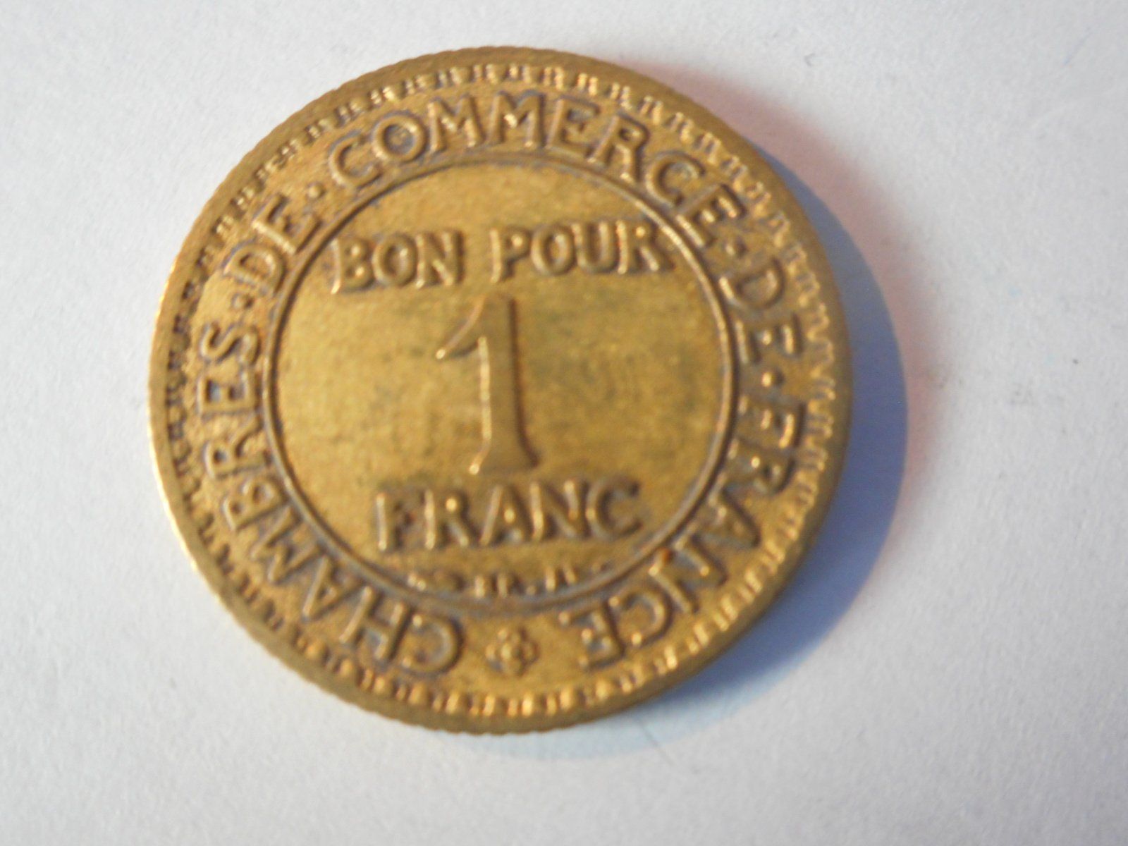 Alle Münzen: 1923  Bon pour 1 Franc – Gebraucht aus Kriegstetten von pizlad2010 2