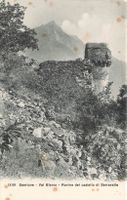 Semione val di blenio rovine del castello Serravalle Schloss