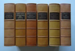 Dekoratives Konvolut von Büchern zur Kulturgeschichte