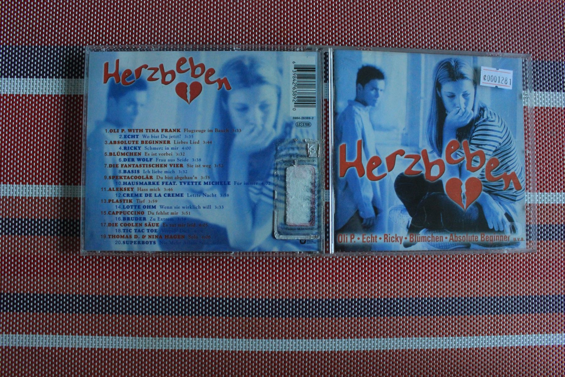 CD: Herzbeben (1999) | CD | Oli P., Echt, Absolute Beginner – Usato da Geroldswil venduto da CD-Verkauf-2022