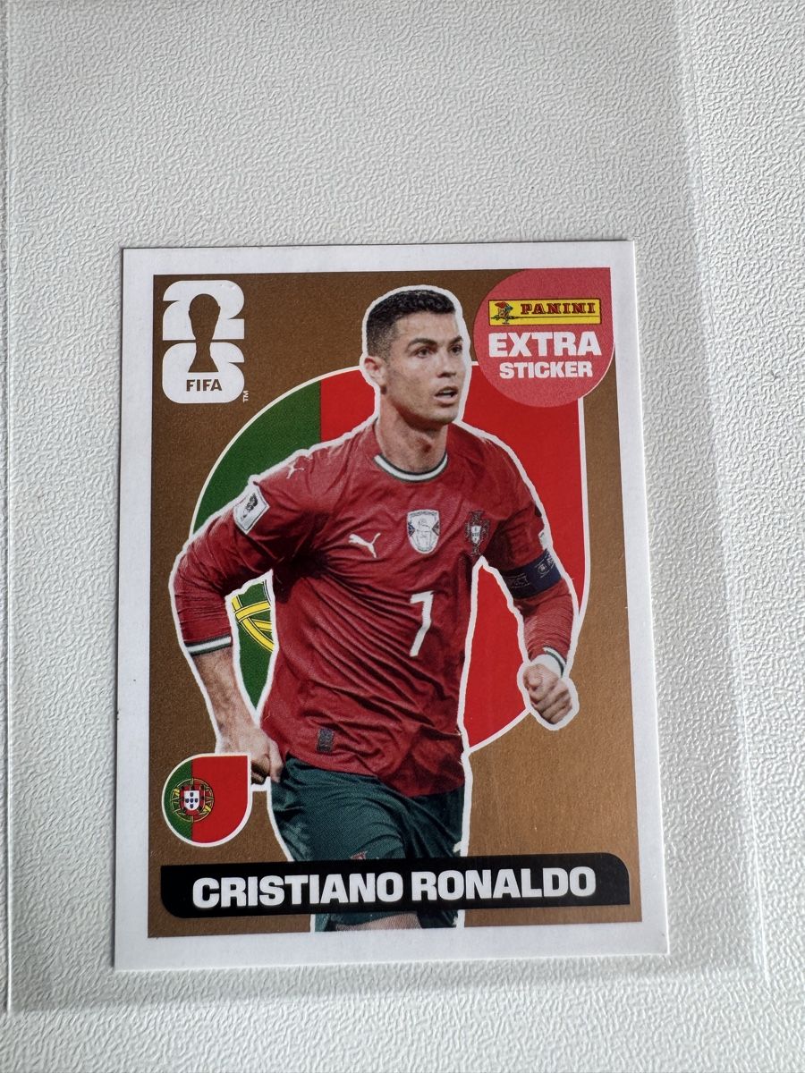Panini Carte collezionabili: Extra stricker 2026, C. Ronaldo Bronze  – Nuovo e nell'imballaggio originale da Ilanz venduto da tai_q2yd