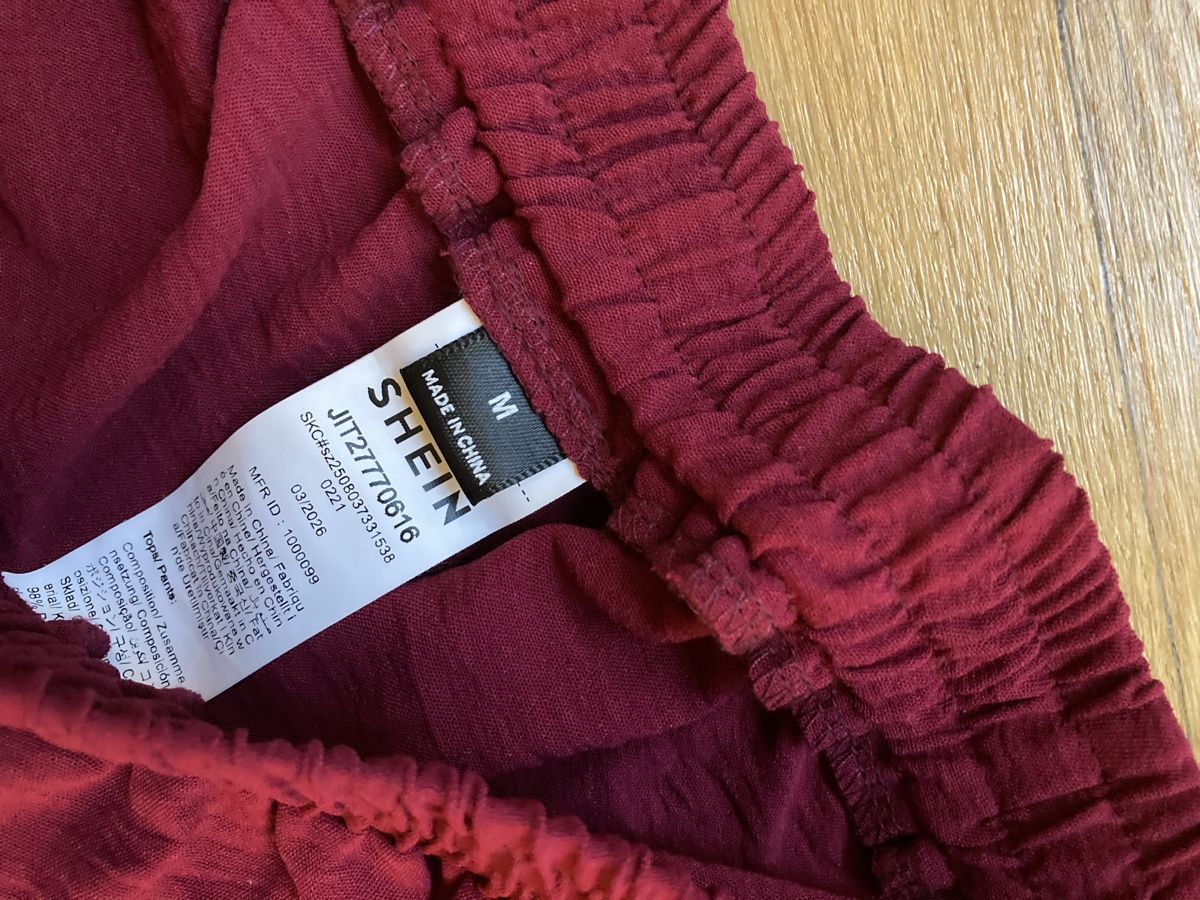 Pantaloni: Leichte Hose rot M – Usato da Basel venduto da nom_7pmq 1