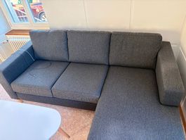 Ecksofa MAISON 2-Sitzer mit Longchair