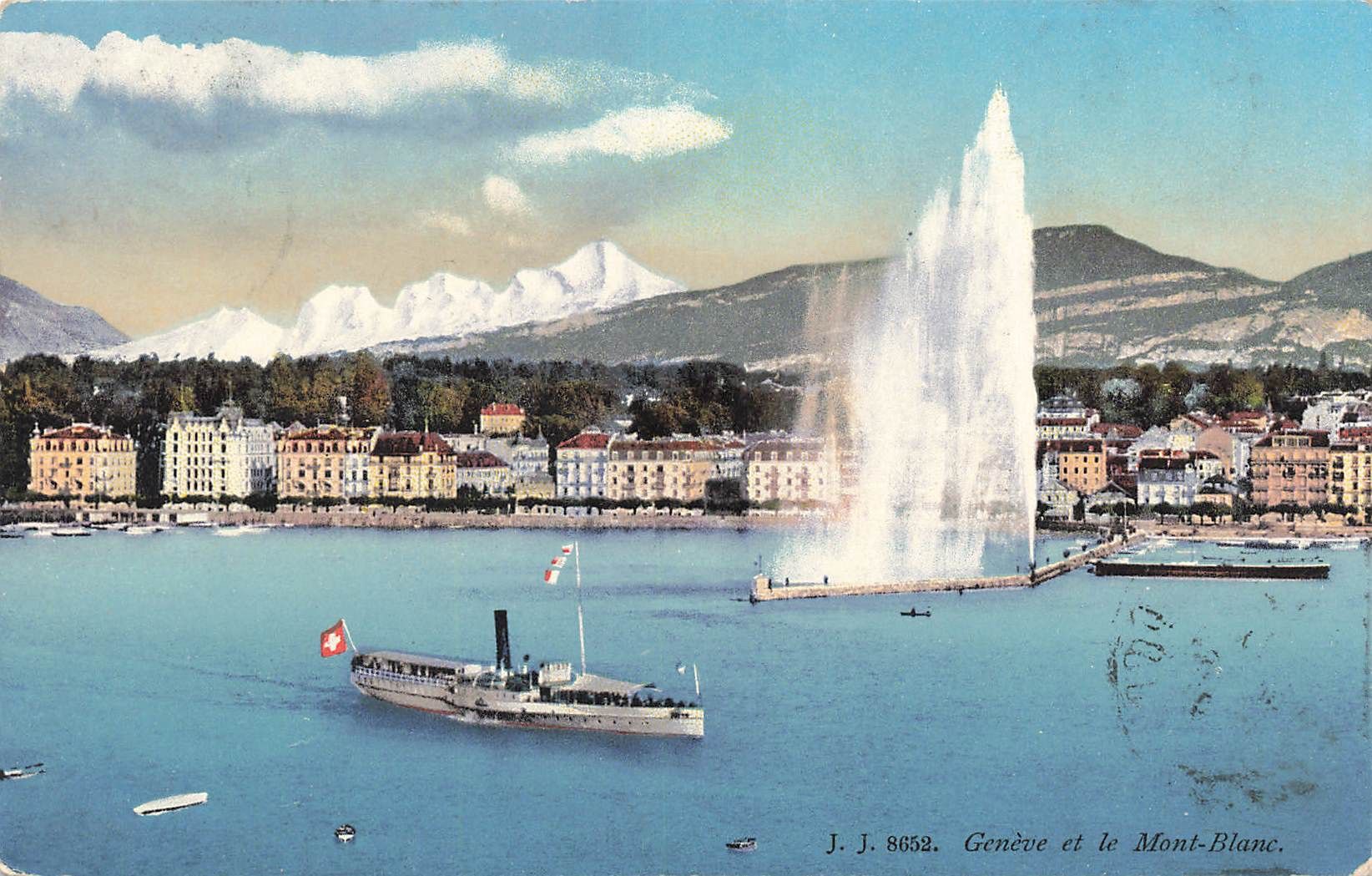 Cartoline postali: Geneve Battello Boot Schiff – Usato da Biasca venduto da Blenio71