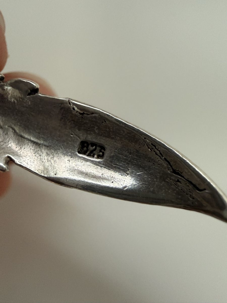 Ciondoli: Feder Anhänger 925 Silber 🩶 – Nuovo (secondo la descrizione) da Perlen venduto da SPICE24 2
