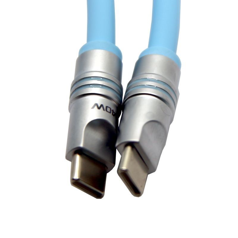 Cavi: USB-C Schnelladekabel + Datenfunktion 1,2m, Silikon, Neuware – Nuovo e nell'imballaggio originale da Gampelen venduto da schlosz_alexander 1