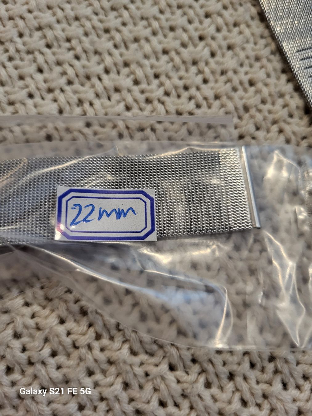 Bracciali & Braccialetti: Milanese Uhrenarmband 22mm silber – Nuovo e nell'imballaggio originale da Riehen venduto da tamola67 3