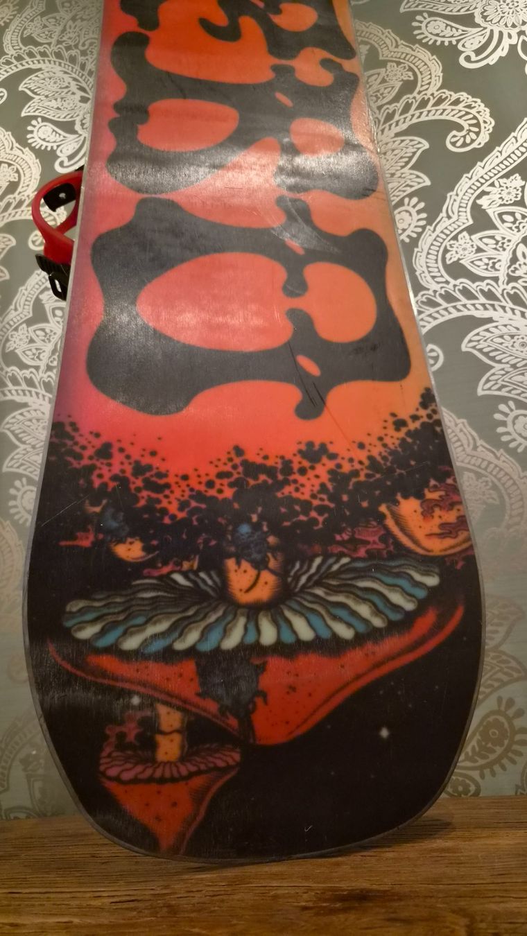 Snowboard Nitro Board: Nitro Snowboard 148cm inkl. Bindung – Usato da Oberrieden venduto da Raja011 8