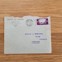 Brief Lettre Garage Du Kursaal Genève 1919 Interlaken