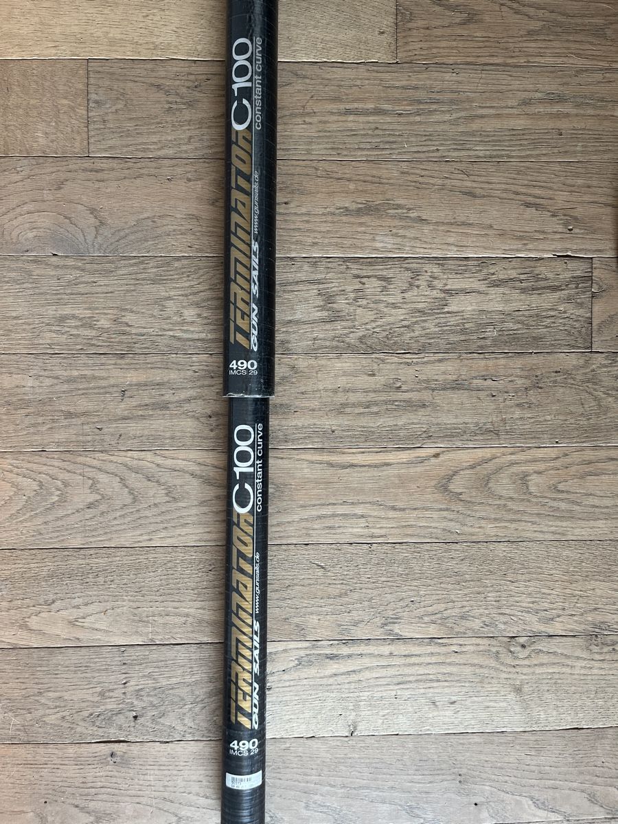 Tavole da surf e di nuoto: Gun Sails Terminator Windsurfmast 100% Carbon 490 – Usato da Zuerich venduto da Ueli