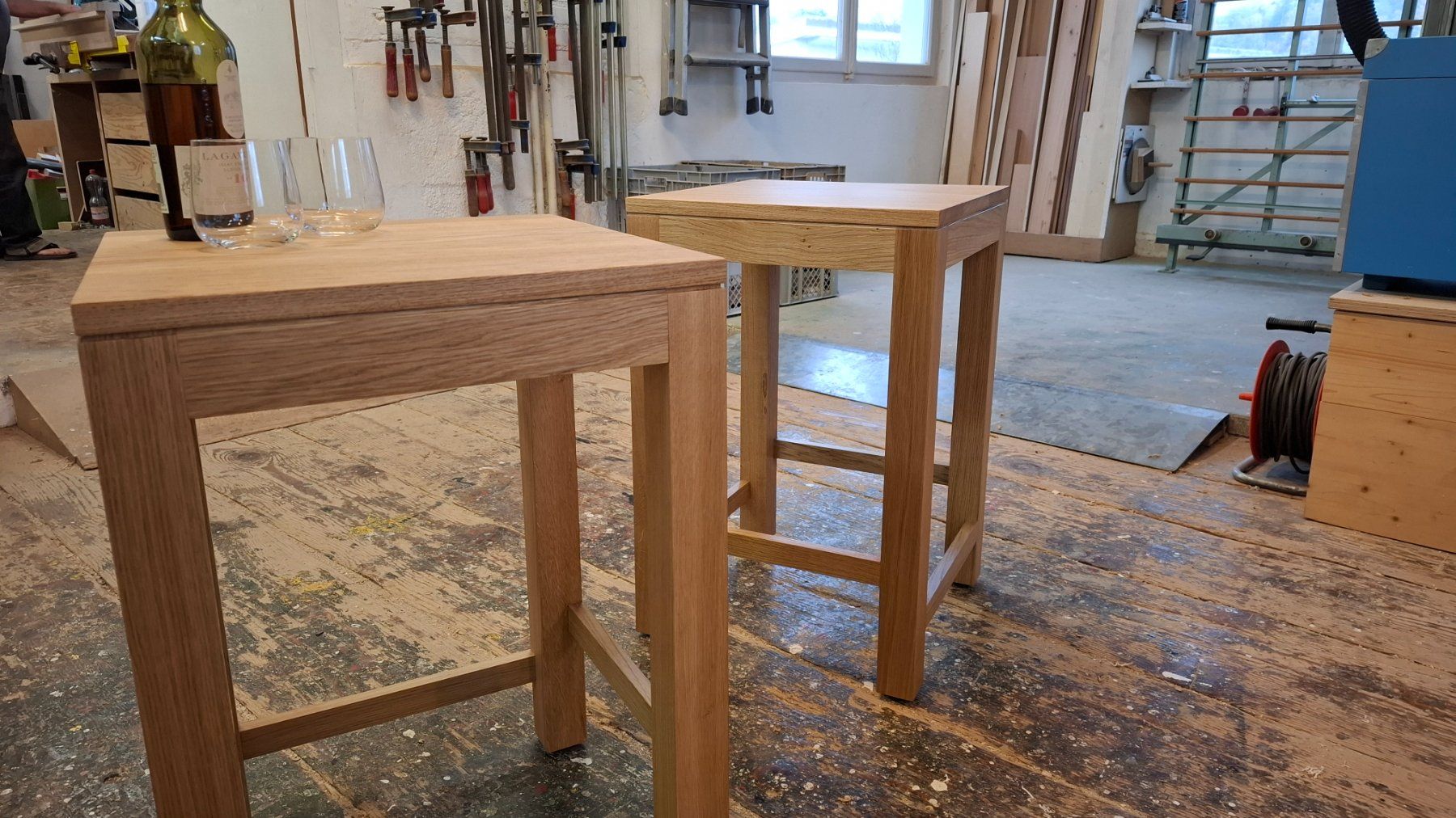 Sgabelli: Elegante Barhocker aus Eiche - Top Zustand! – Usato da Bottmingen venduto da Schreinerei_Nix_GmbH 2