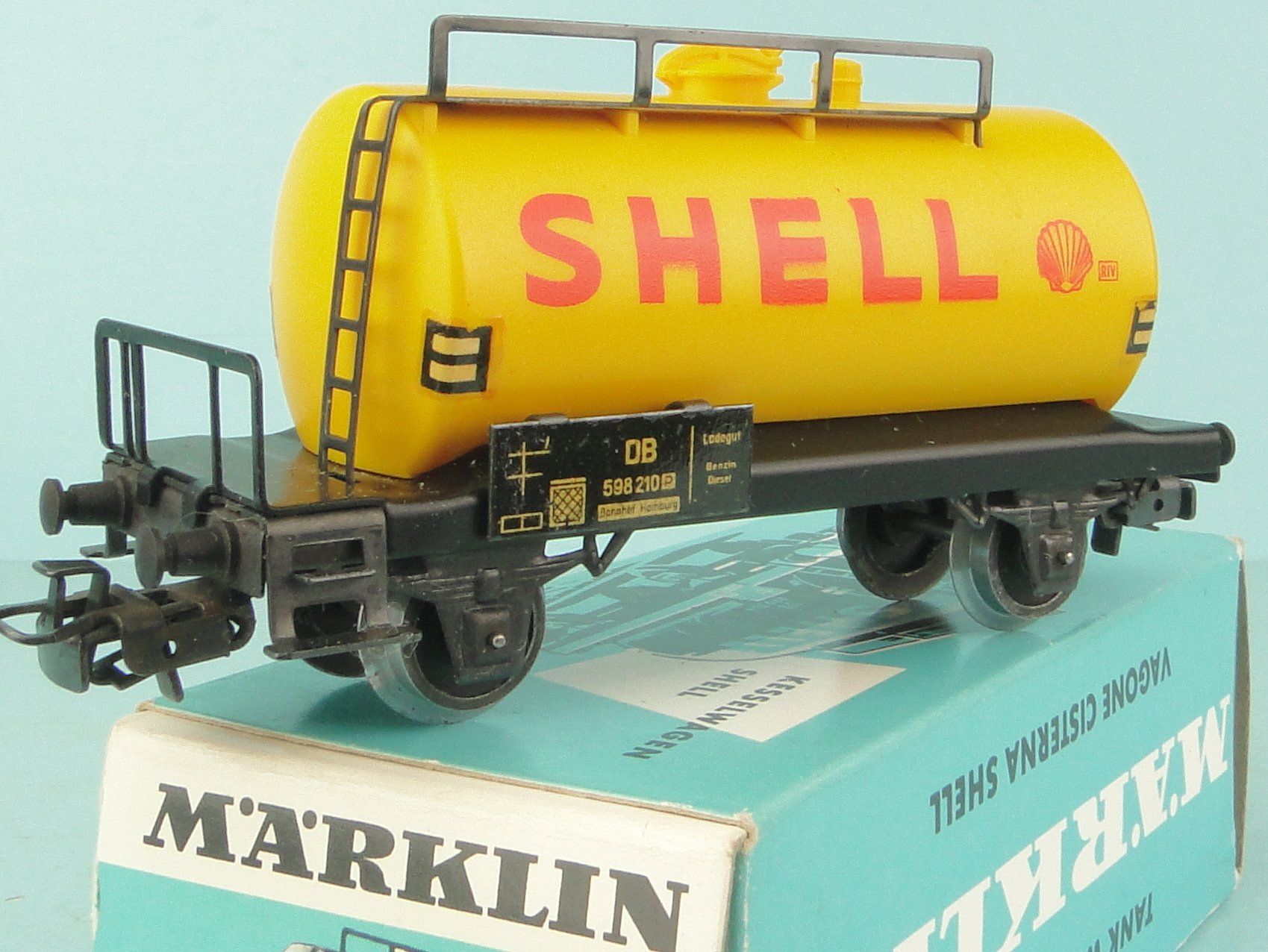 Märklin Modellini di ferrovie: Märklin H0 4502 Shell – Usato da Bülach venduto da cann11
