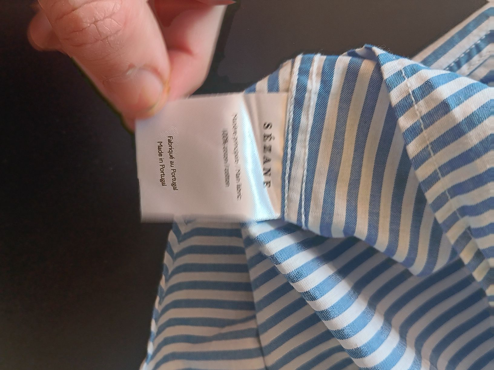 Sezane Camicette: chemise sézane taille 36 100% coton – Usato da Lausanne venduto da Grabock 3