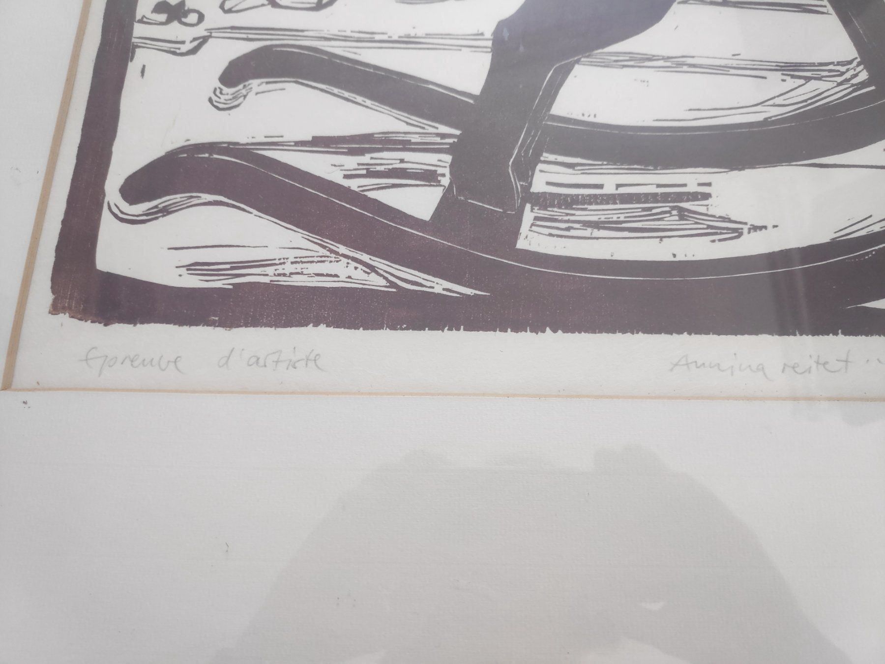 Gravures sur bois: Hansueli Holzer - Holzschnitt – D'occasion à Reichenburg par Telja 1