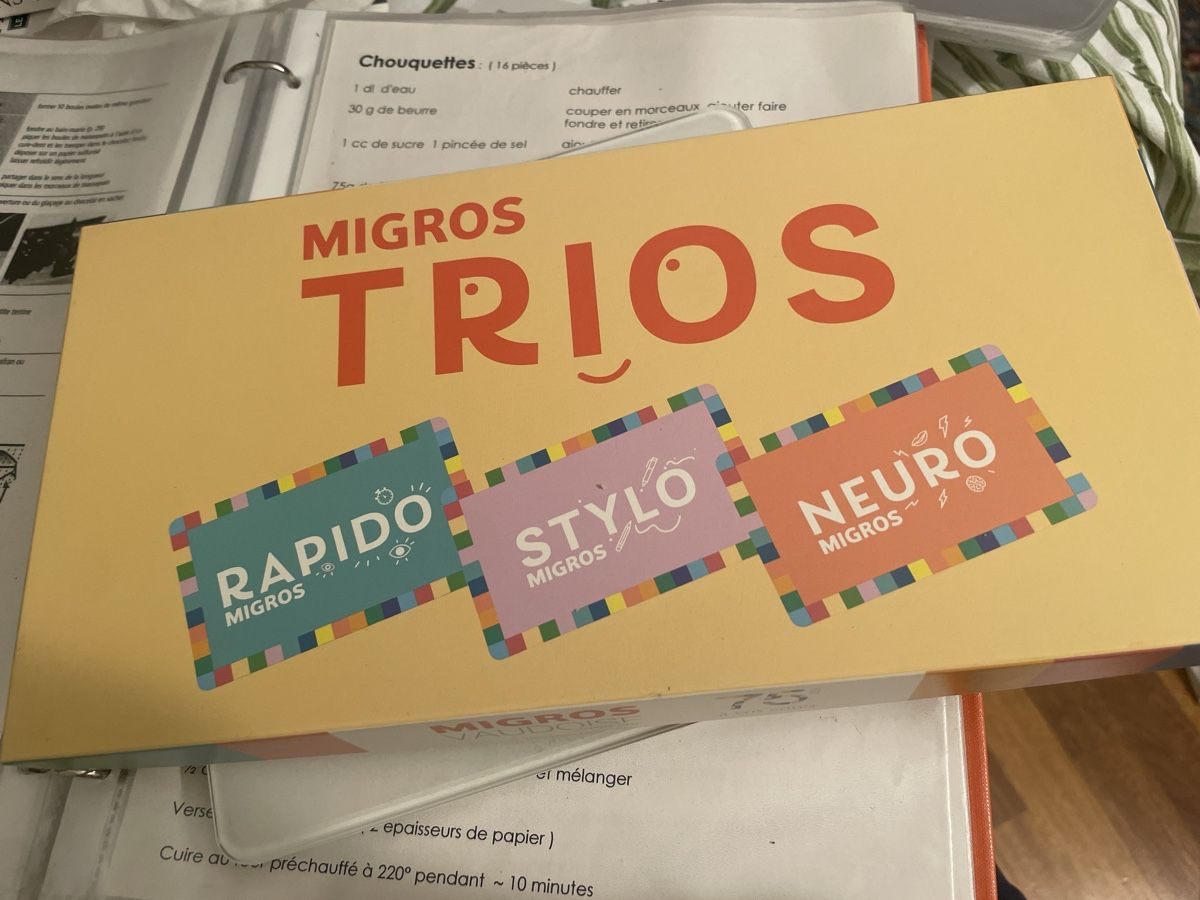 Migros Spiele: Migros Trios Jeu – Neu (gemäss Beschreibung) aus Lausanne von log_rrq7