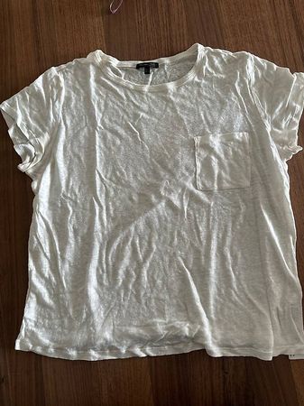 Tshirt Massimo Dutti Weiss