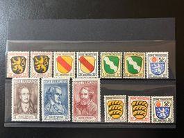 Lot Zone Française Allemagne 1945 Neufs**