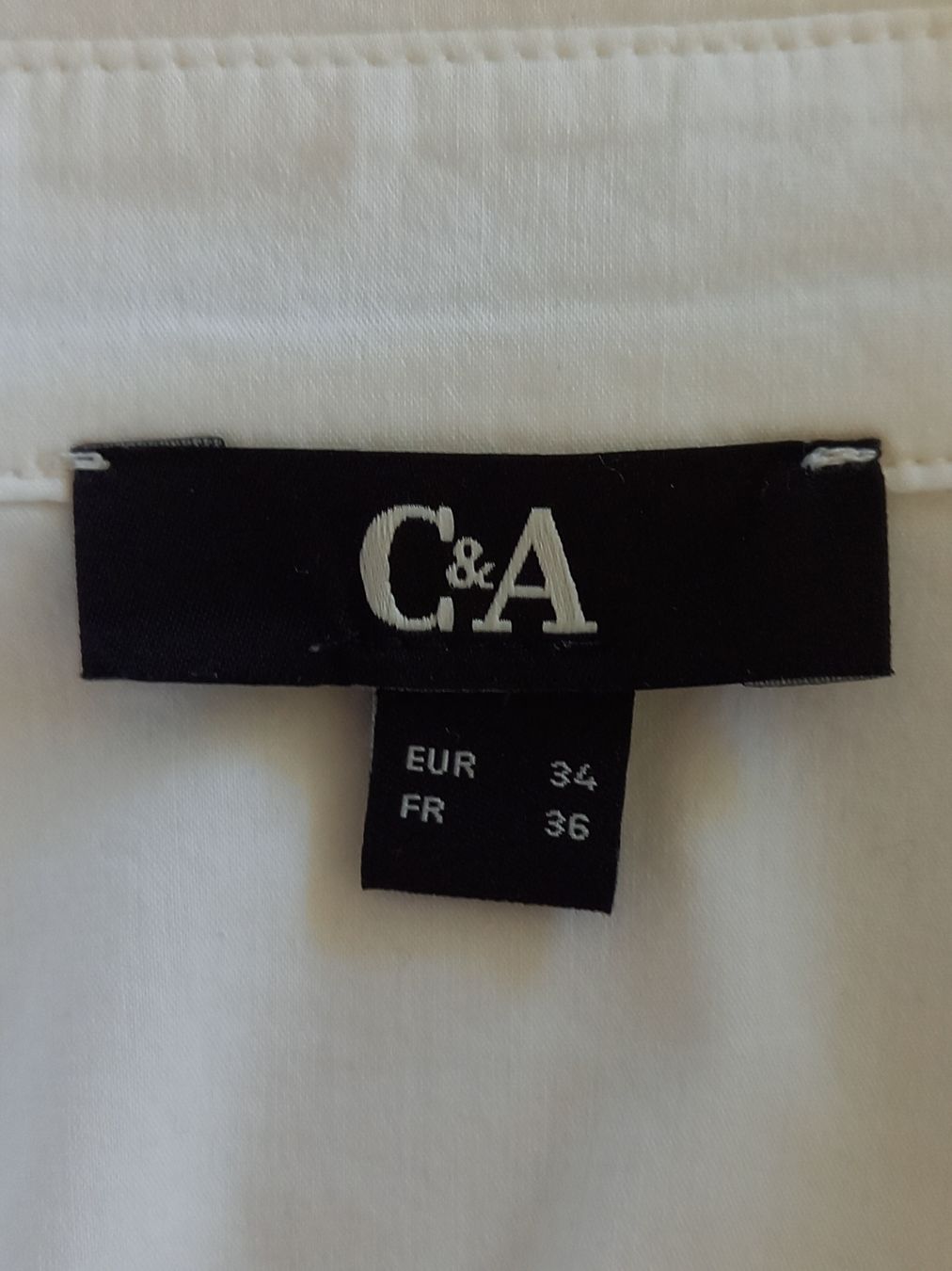 C&A Blusen: Weisse Bluse in Grösse 34 von C&A – Gebraucht aus Obernau von Corolli 5