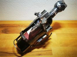 Flaschenhalter aus Metall