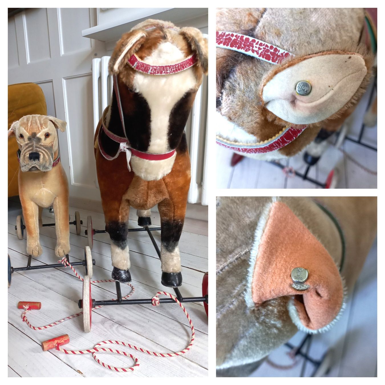 Steiff Giocattoli: Steiff-Reittiere 2er Set – Usato da Bévilard venduto da Orscha 2