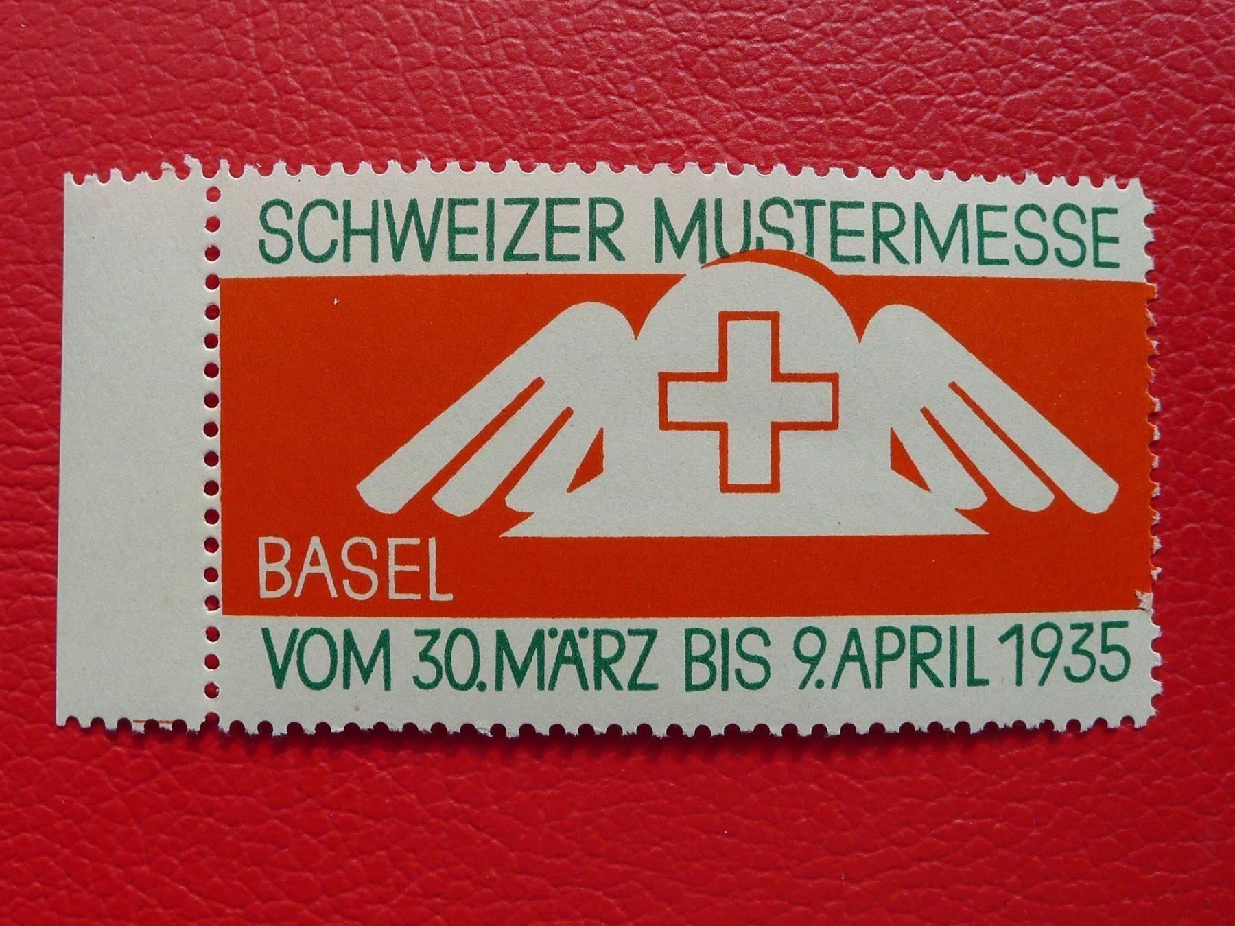 Tutti i francobolli: 1935: Vignette MUSTERMESSE BASEL – Usato da Sursee venduto da Luzernerraute