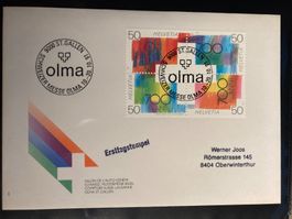 Schweiz 1991 700 J Eidgenossenschaft 4er-Block SStp OLMA