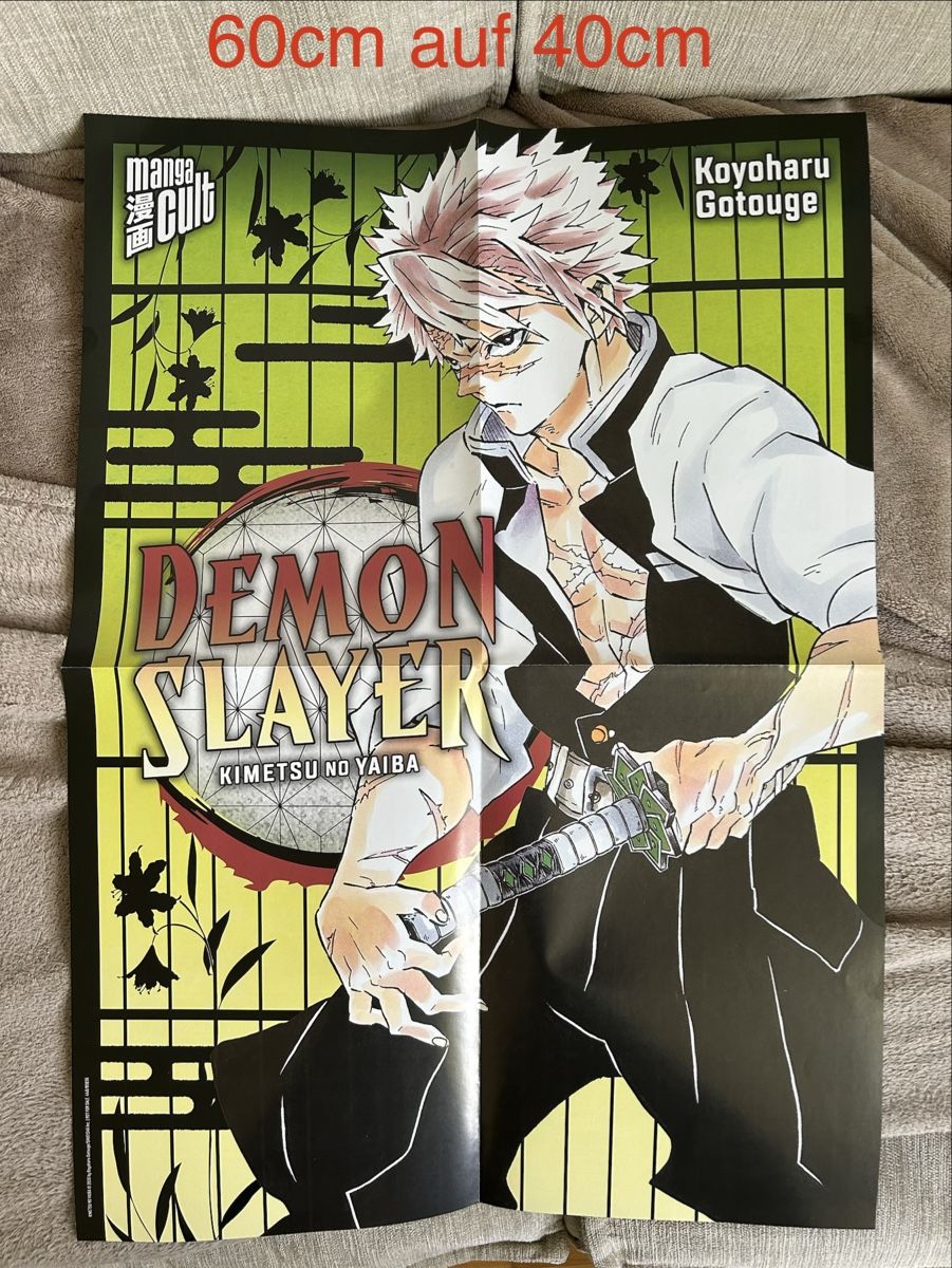 Fumetti: Demon Slayer Poster – Nuovo (secondo la descrizione) da Arbon venduto da Bobbyx777