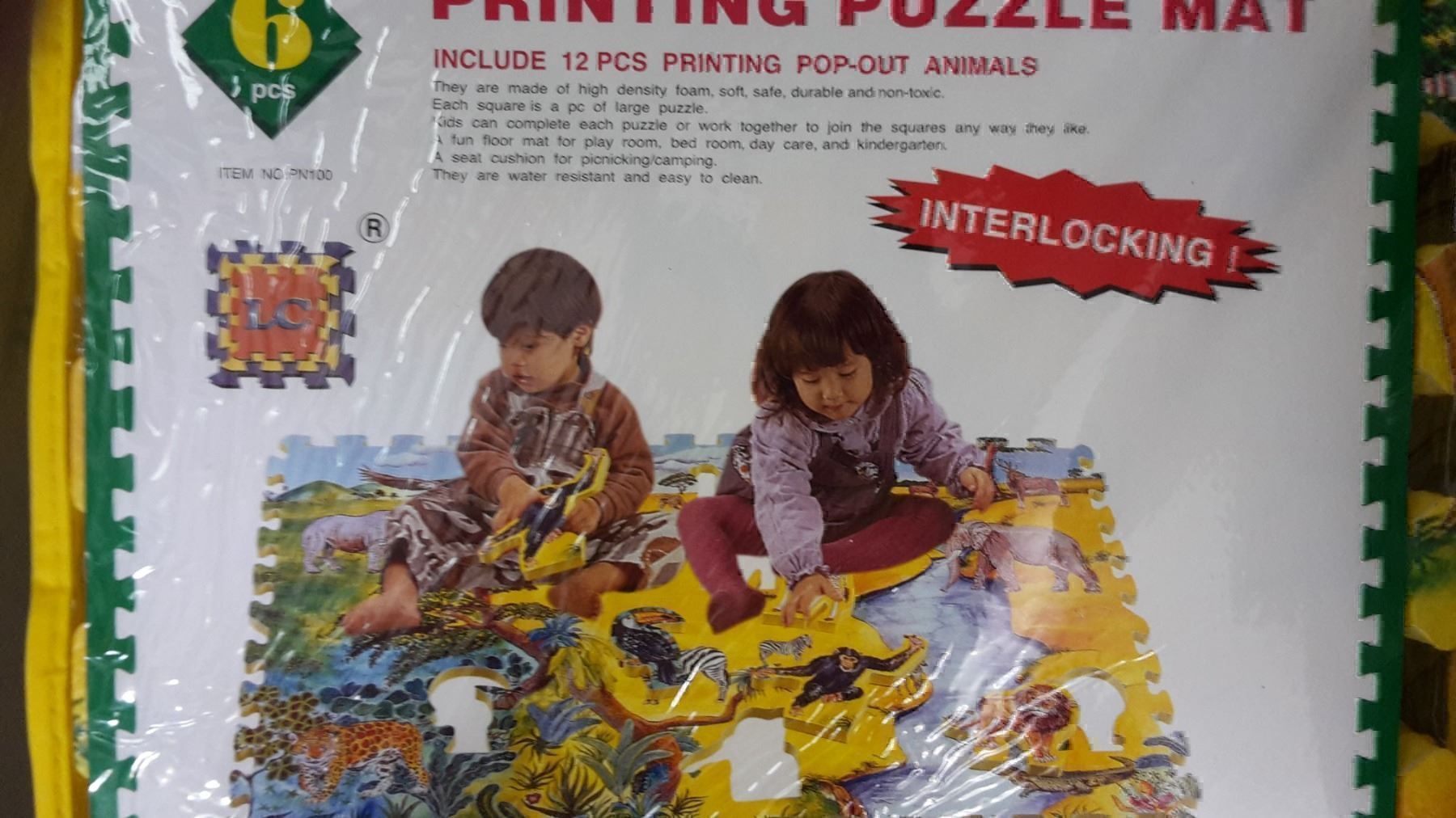 Tappeto da gioco: Puzzlematten Zootiere – Nuovo e nell'imballaggio originale da Schwarzenburg venduto da Flamingo07