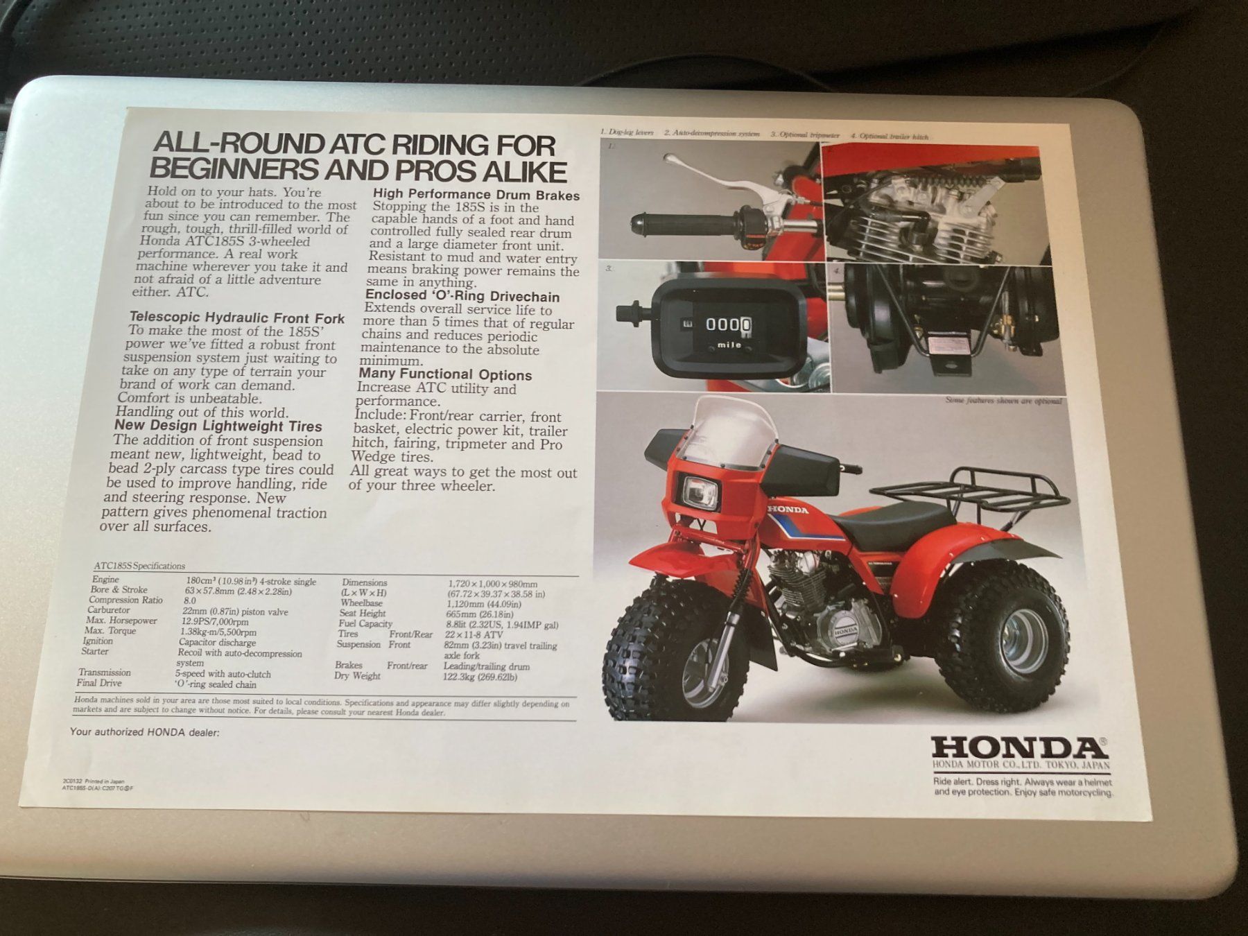 Tondeuses à gazon: HONDA ATC 185 S – D'occasion à Filzbach par Sugi7 1