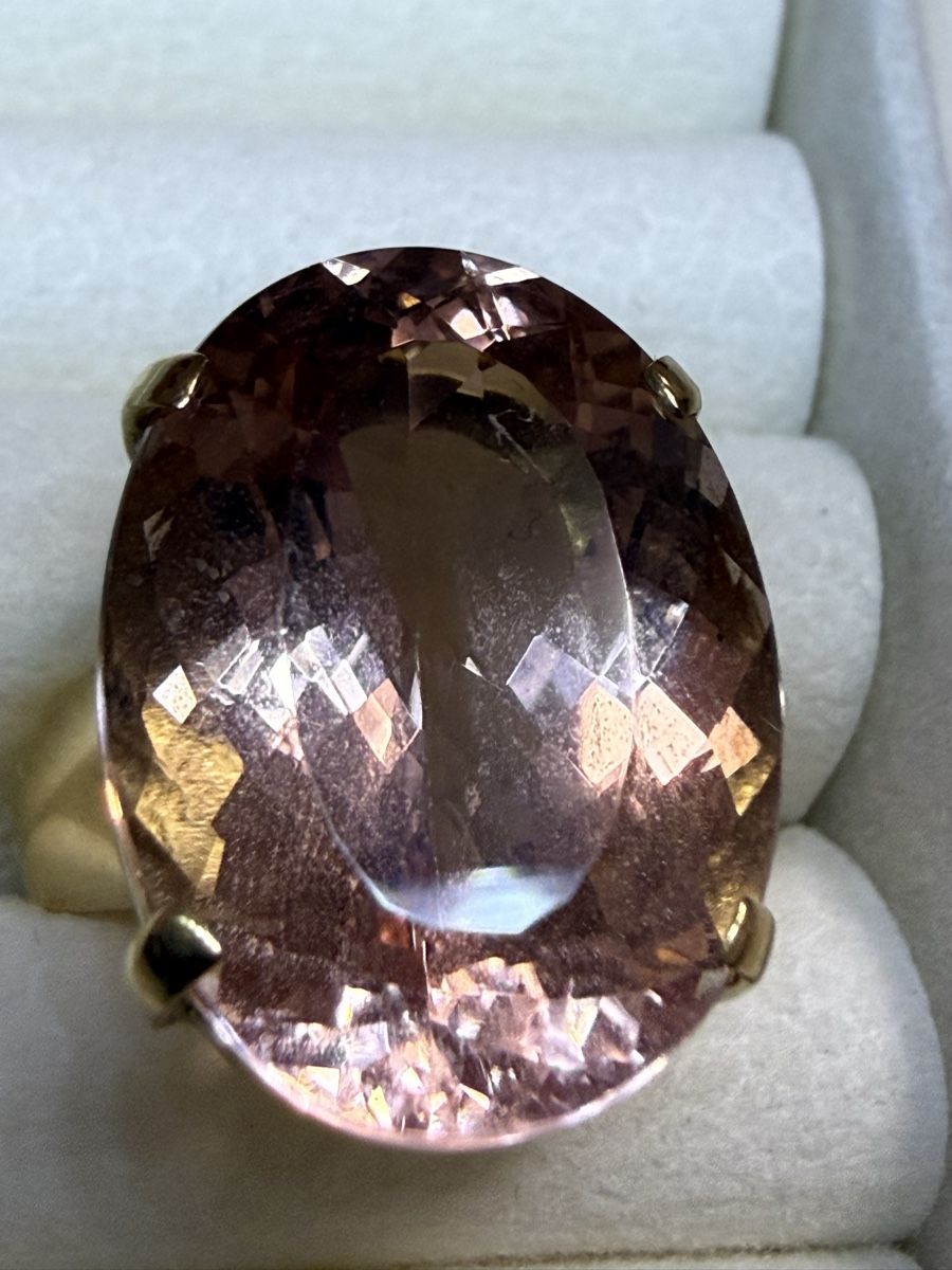 Ringe: Morganite Natural GoldRing 18k – Gebraucht aus Oberhof von RealStone 2