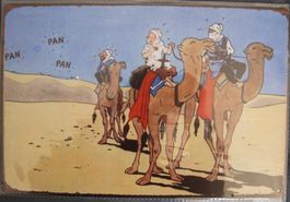 NEU/OVP: Tim und Struppi Comic Magazin Tintin Blechschild