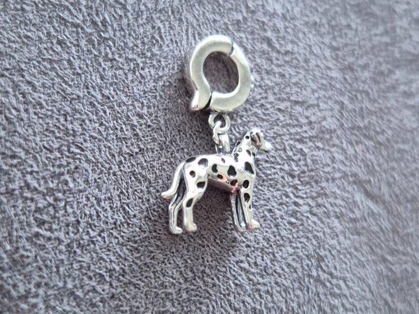 Pendentifs: Silber Charm Dalmatiner +Garantie – Neuf (Voir description) à Rotkreuz par Carbone_Bijou-Shop 2